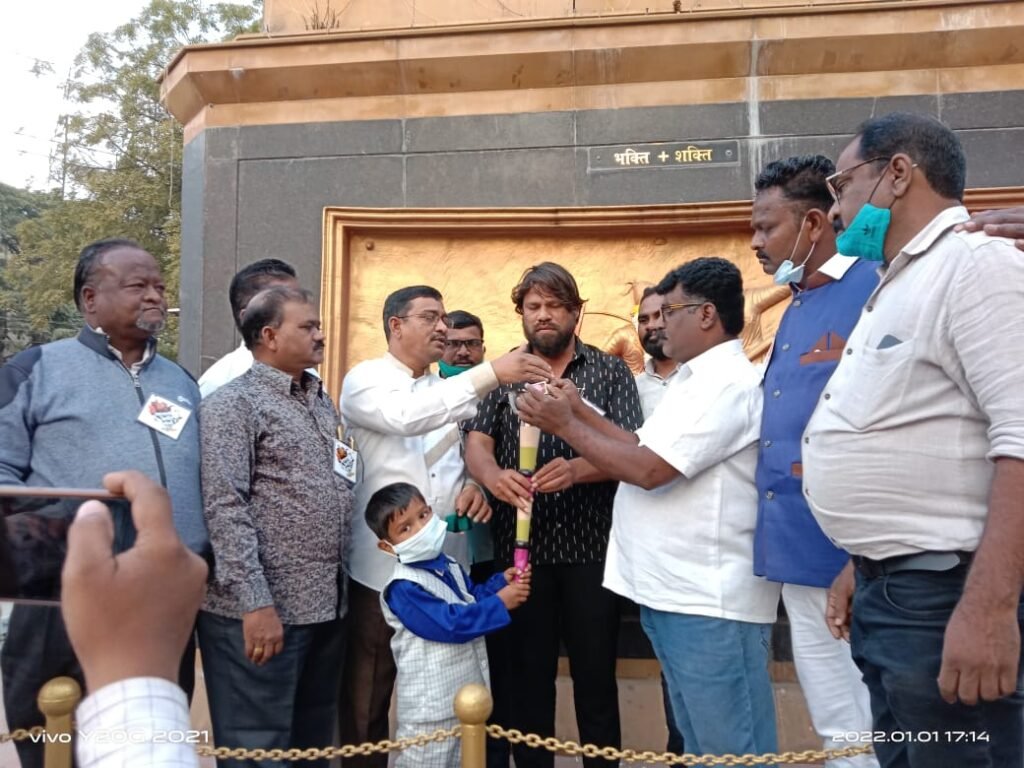 १ जानेवारी भीमाकोरेगाव लढाईचा शौर्य दिन जळगाव शहरात उत्साहात साजरा