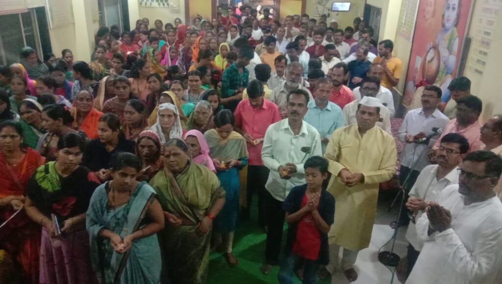 बजाजनगरात श्रीकृष्ण जन्मोत्सव हर्ष उल्हासात संपन्न