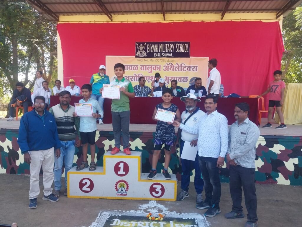 राज्यस्तरीय सब ज्युनिअर ॲथलेटिक्ससाठी जळगावचा अजिंक्य सोनार ठरला पात्र