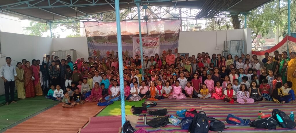 रामेश्वर कॉलनीत बालसंस्कार शिबिर उत्साहात