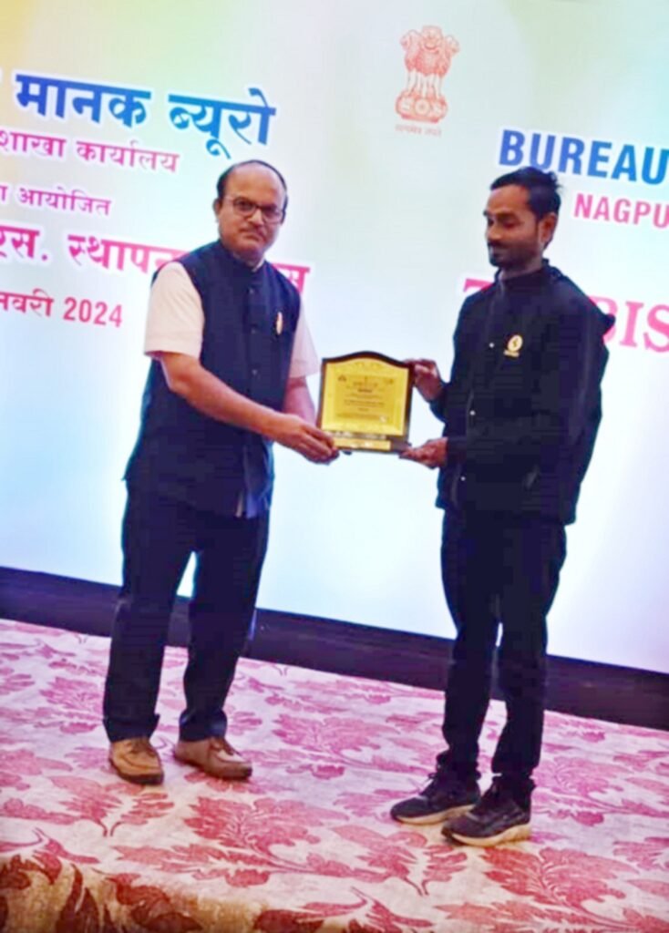 श्री साईराम प्लास्टिक्स् अॅन्ड इरिगेशनचे उत्पादन ‘इमिटींग पाईप्स् सिस्टिम’च्या गुणवत्तेचा गौरव