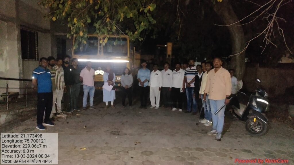 जळगावसह यावल तहसिलदारांची अवैध गौण खनिज वाहतूकदारांवर बेधडक कारवाई