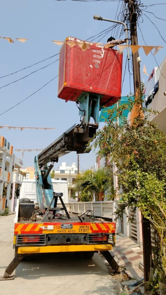 सोनी नगर परिसरात पथदिव्यांअभावी पसरला अंधार