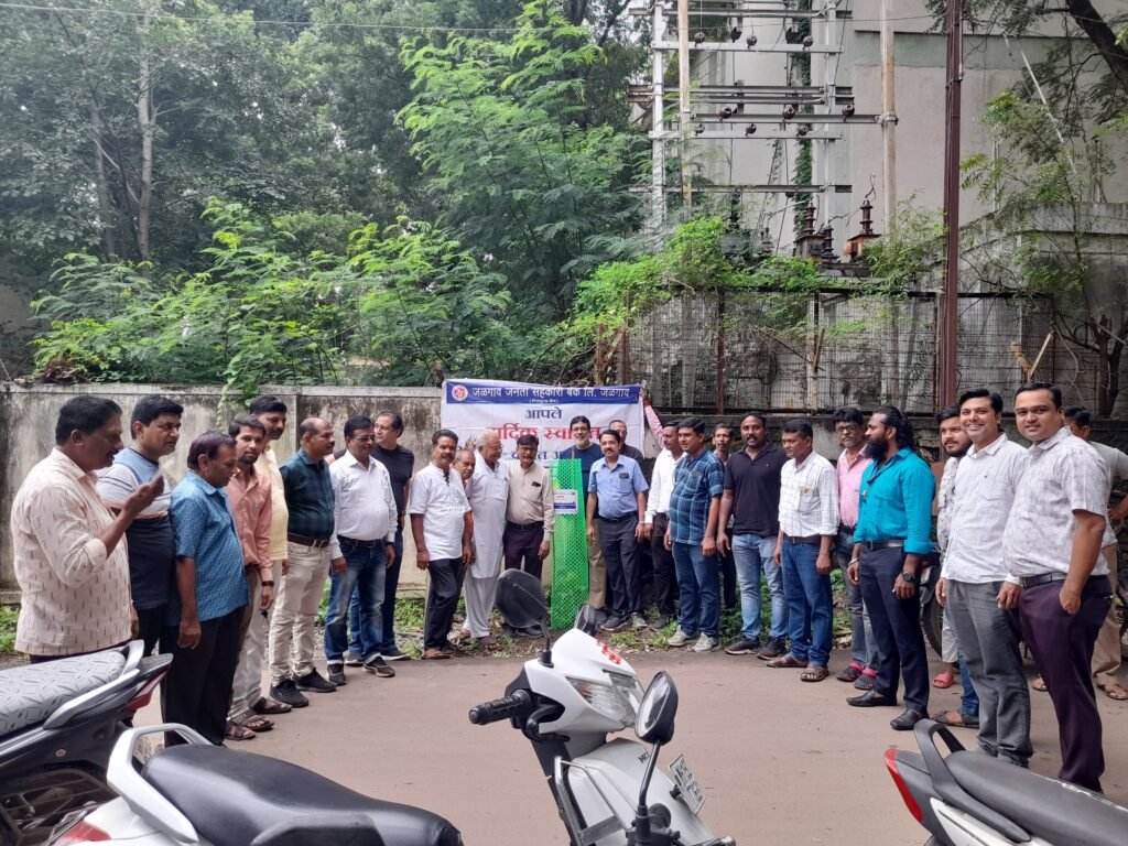 न्यू प्लॉट परिसर हिरवागार करण्याचा संकल्प