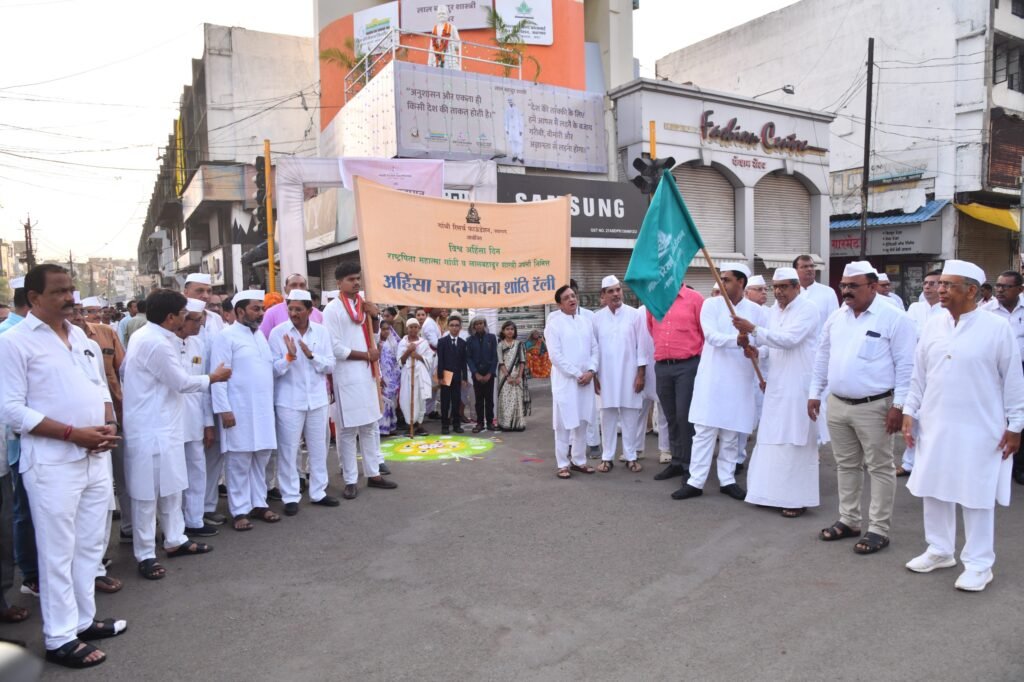 अहिंसा, शांतीतून समर्थ भारत घडवू या : डाॅ. सुदर्शन अय्यंगार