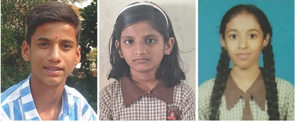 भगीरथ शाळेतील विद्यार्थ्यांची कुमार साहित्य संमेलनासाठी निवड