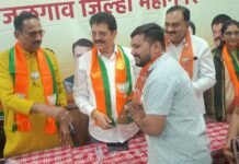Akash Mandore Joins BJP : आकाश मंडोरे यांचा भाजपात प्रवेश : आ. भोळे यांच्या उपस्थितीत स्वागत