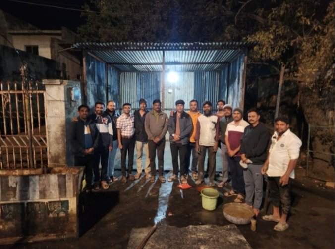 Jamner : जामनेरात अंबिका गॅरेजला भीषण आग; २२ लाखांचे नुकसान Massive fire breaks out at garage; Rs 22 lakhs damaged