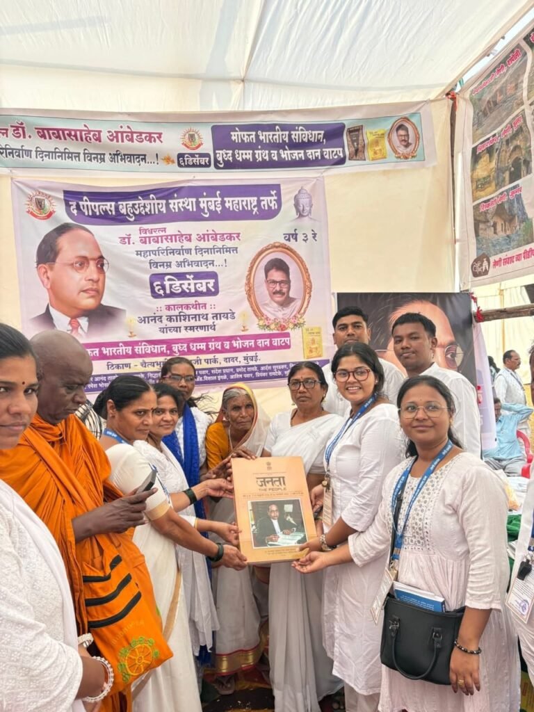 Food donation along with book distribution