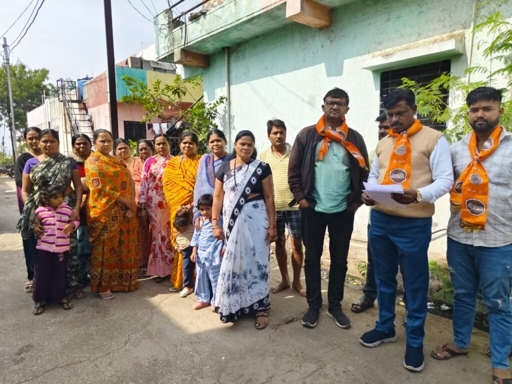 Ward 18-19 by MNS : प्रभाग १८-१९ मधील नागरी समस्यांचे मनसेकडून पाढा वाचन