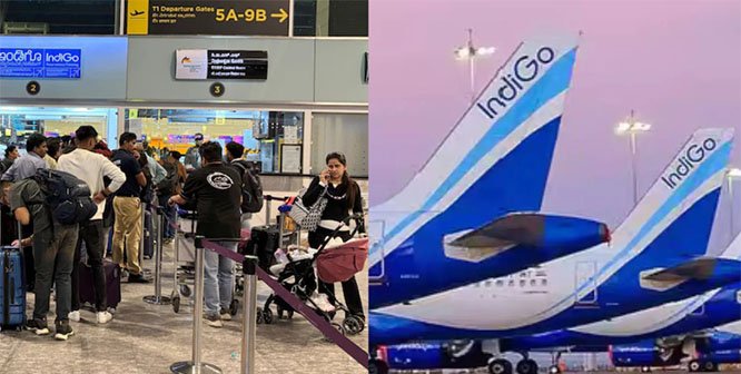 indigocrisis Indigo flight on tarmac delayed due to cancellations