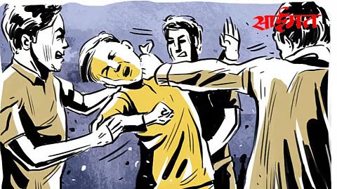 Amalner : जुन्या वादातून तरुणावर भीषण मारहाण Amalner: Young man brutally beaten over old dispute