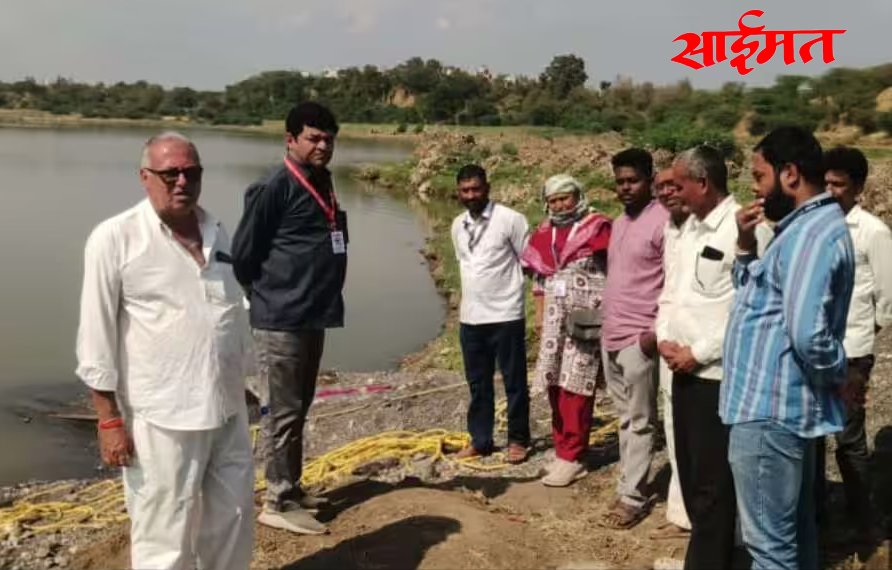 Jalgaon:अवैध वाळू उपशावर मोठी कारवाई Jalgaon: Major action against illegal sand mining
