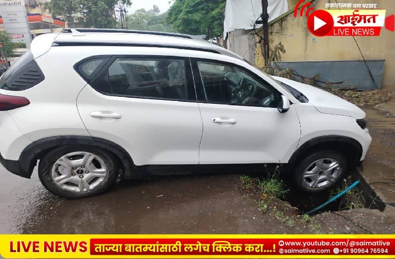 प्रशासकीय दुर्लक्ष! दीक्षित वाडीत मंजूर कल्व्हर्टचे काम रखडले; रस्त्यावर जीवघेणे खड्डे, तातडीने काम पूर्ण करण्याची नागरिकांची मागणी