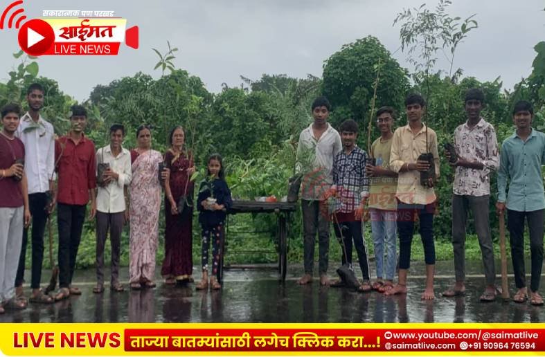 यावलमध्ये निघाली ‘वृक्ष वल्ली आम्हा सोयरे’चा संदेश देत वृक्षदिंडी