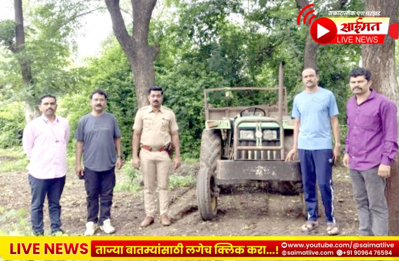 अडावद पोलिसांची वाळू तस्करांवर कारवाई
