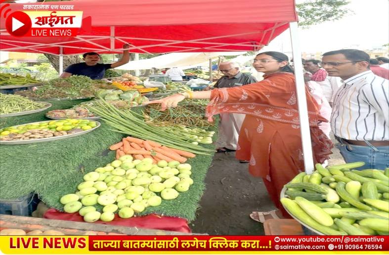 चोपड्यात बाजार परिसरात नगराध्यक्षांची अचानक पाहणी