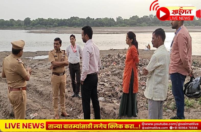 गिरणा नदीपात्रातील अवैध वाळू उपशावर जिल्हाधिकारी व पोलीस अधीक्षकांची ‘फिल्ड भेट’; दुचाकीवरून प्रवास करत नदीपात्रात थेट धडक